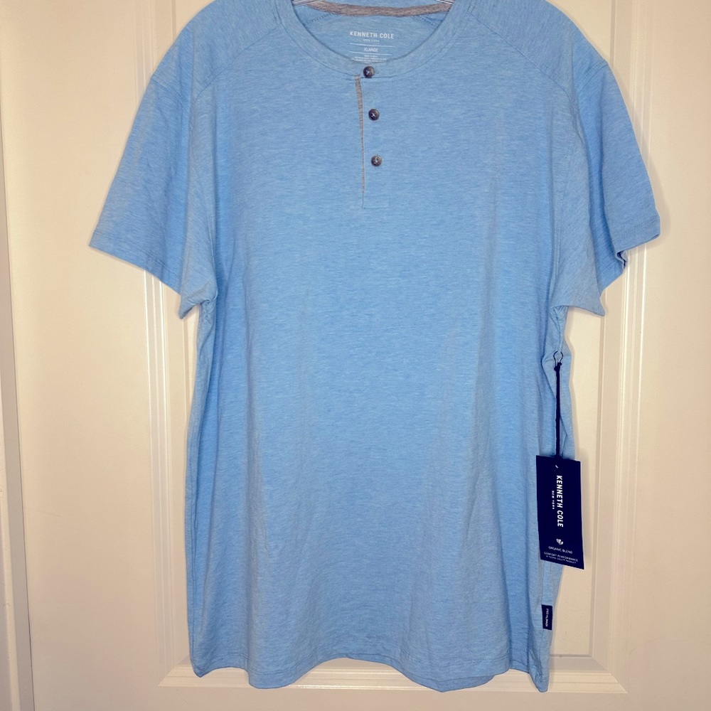 Kenneth Cole, men’s XL, Turquoise Melange